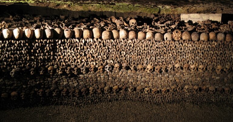 Photo des catacombes de Paris