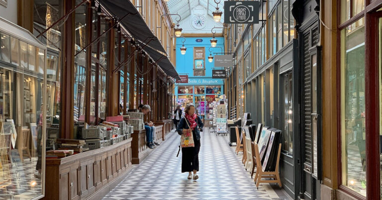Le passage Jouffroy à Paris