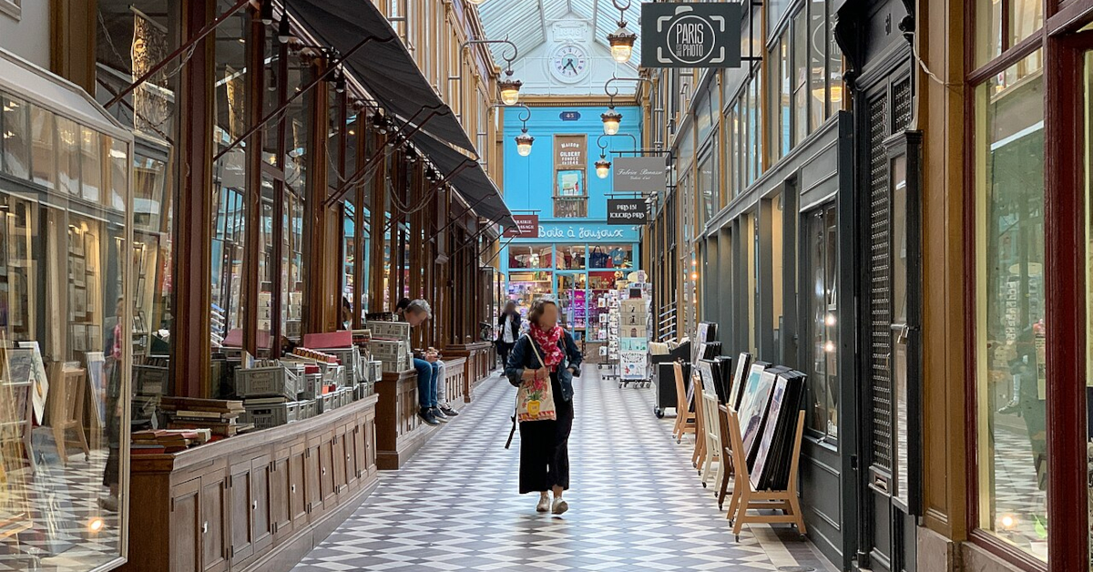 Le passage Jouffroy à Paris