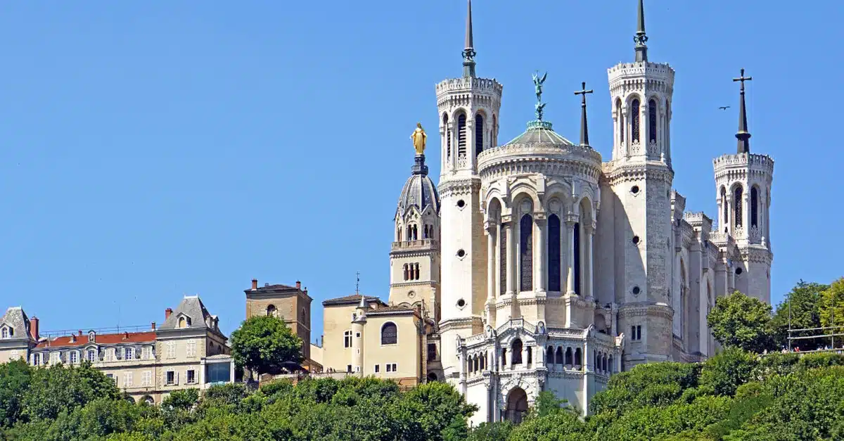 Basilique Notre dame de Fourvière à Lyon