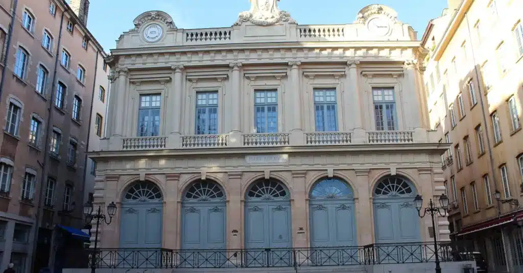 Place du change dans le vieux Lyon
