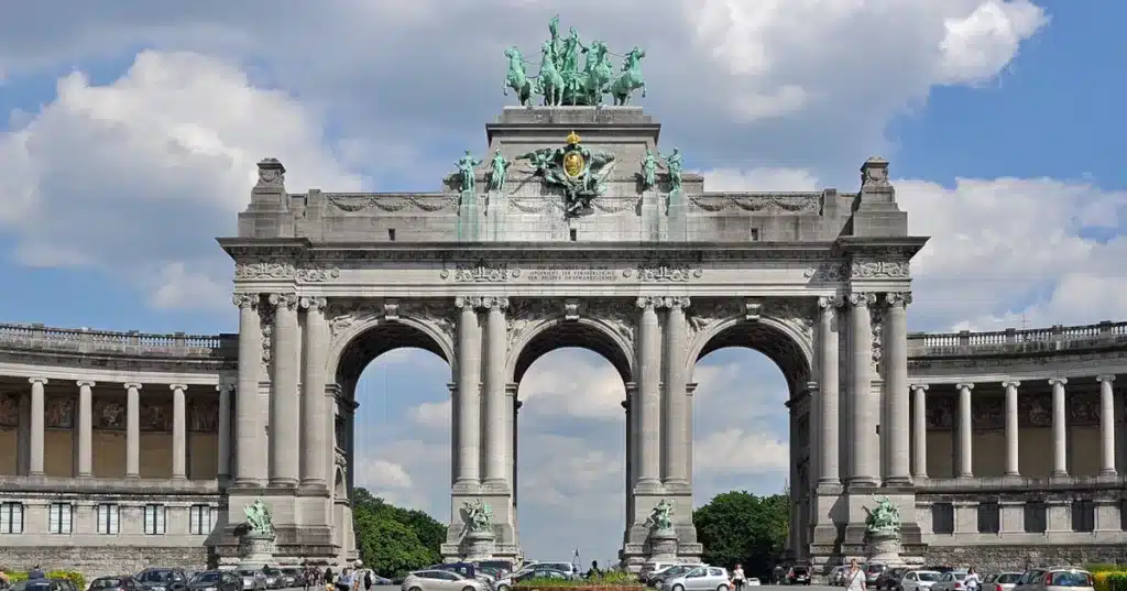 Parc du cinquantenaire à Bruxelles