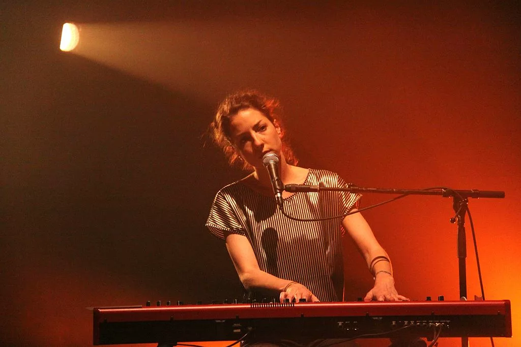 Cléa Vincent aux Francofolies de La Rochelle en 2012