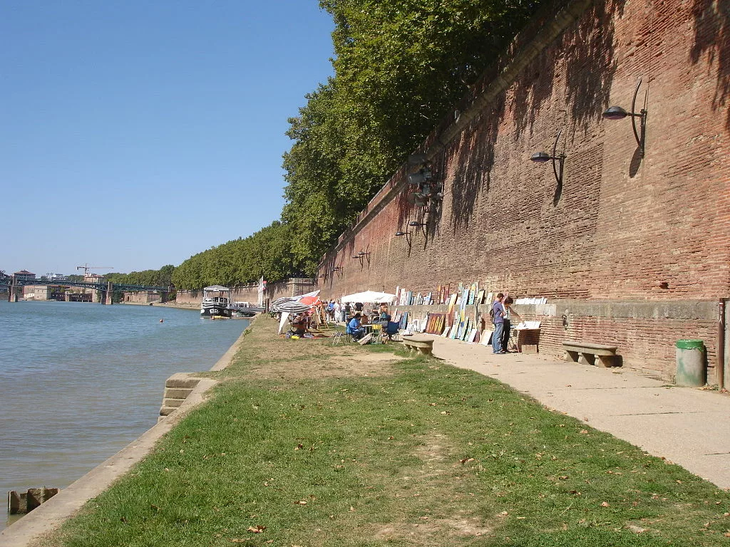 Quai de la garonne Toulouse