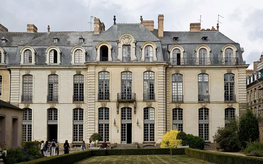 Hôtel de Blossac à Rennes