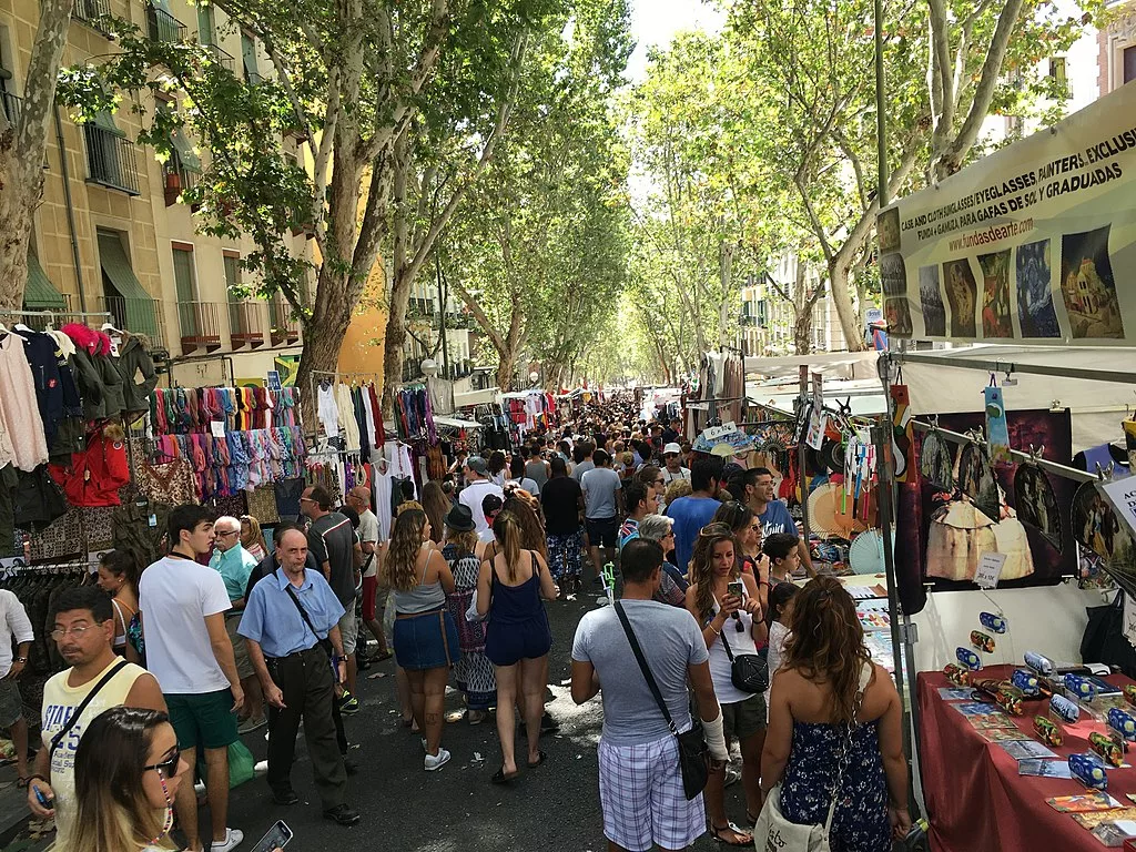 Le marché du Rastro