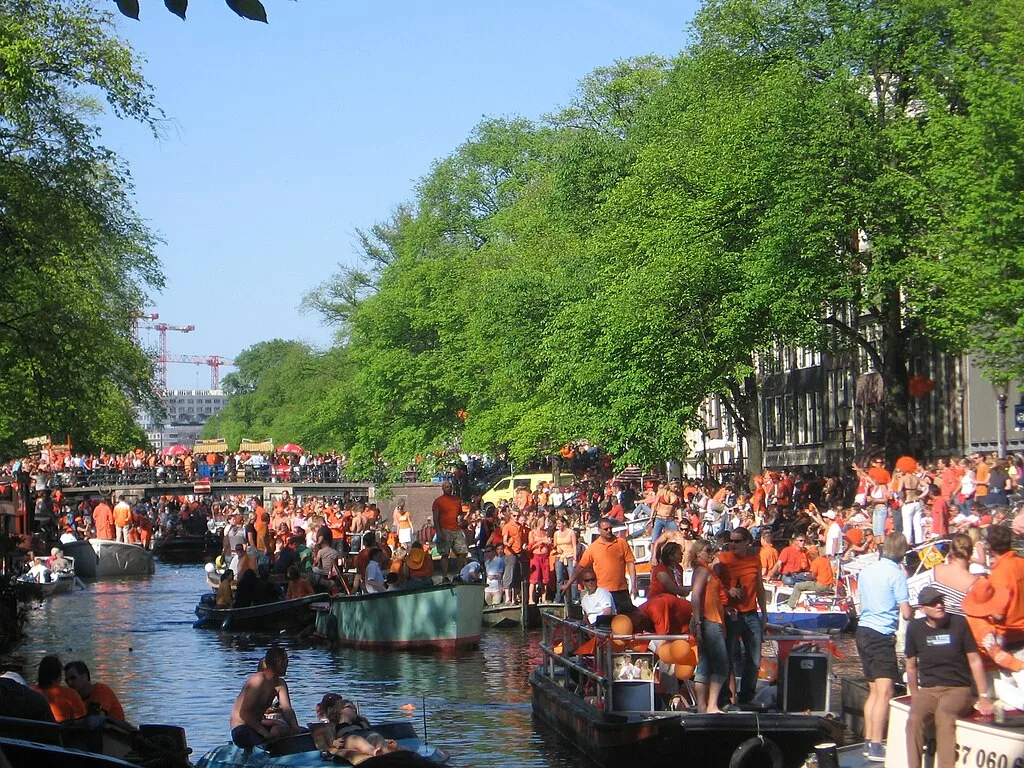 La fête du roi à Amsterdam
