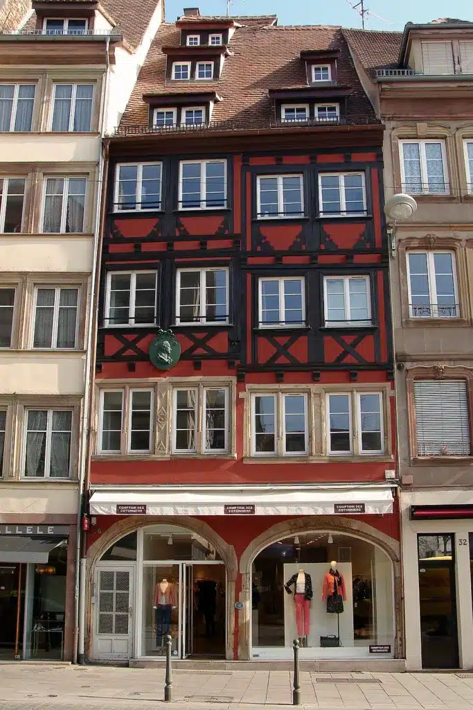Maison de Goethe à Strasbourg