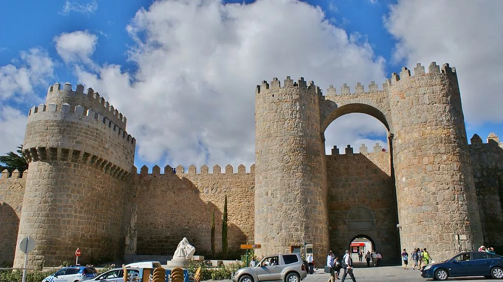 Vue sur les remparts de Ávila