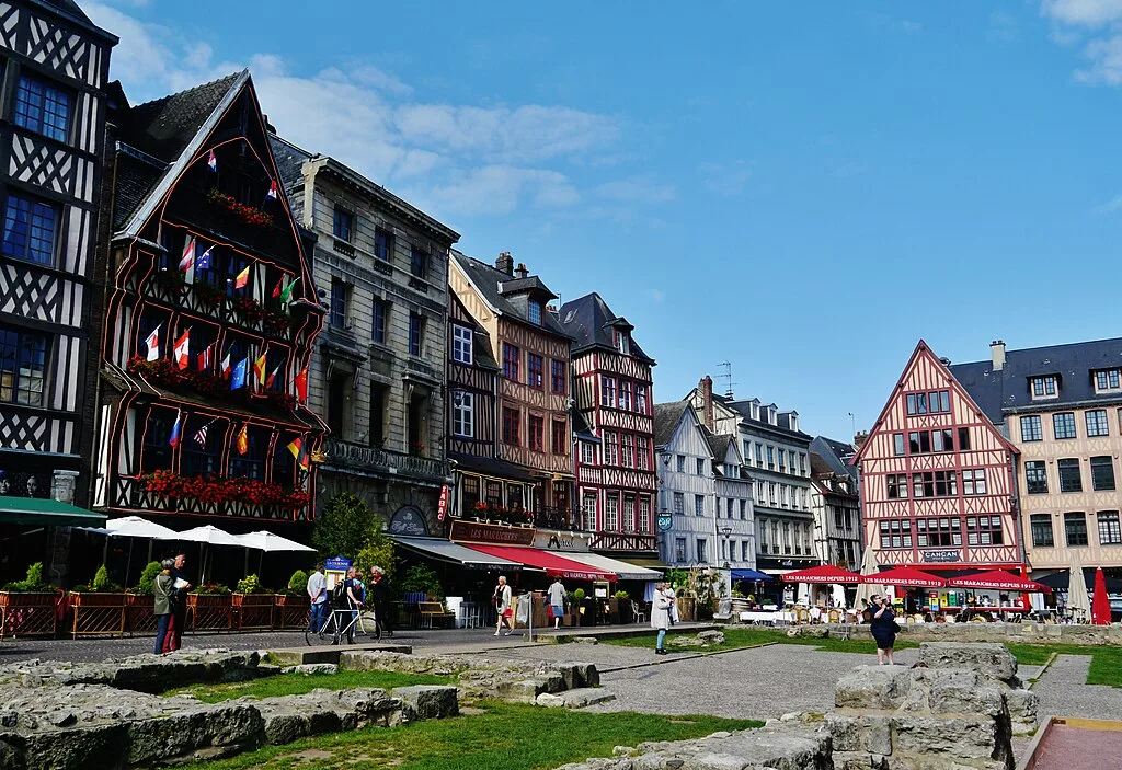 Place du Vieux-Marché in Rouen