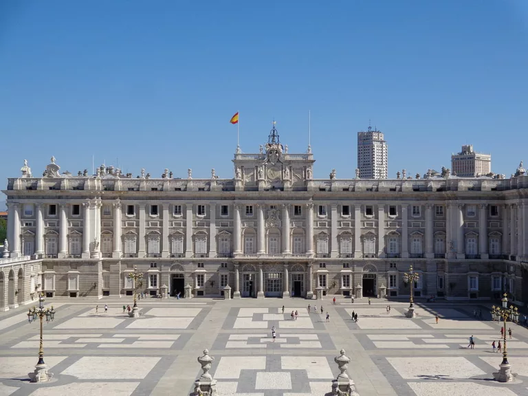 Le palais royal de Madrid