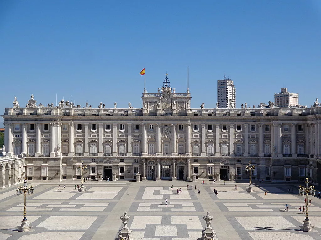 Le palais royal de Madrid