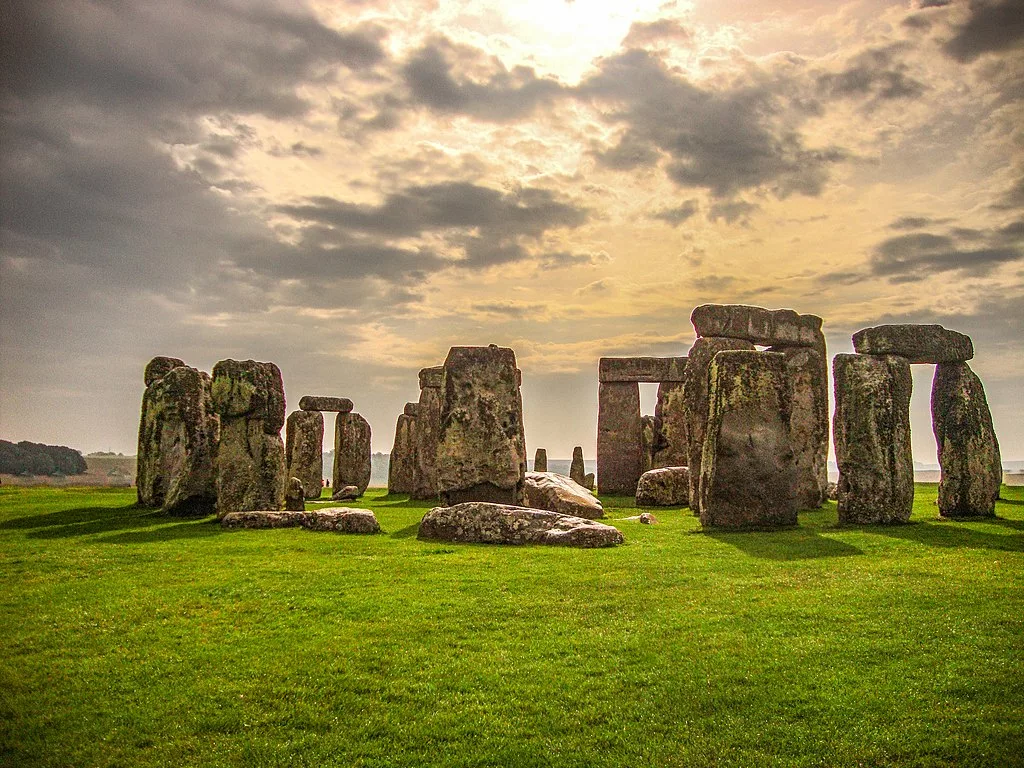 Vue sur Stonehenge