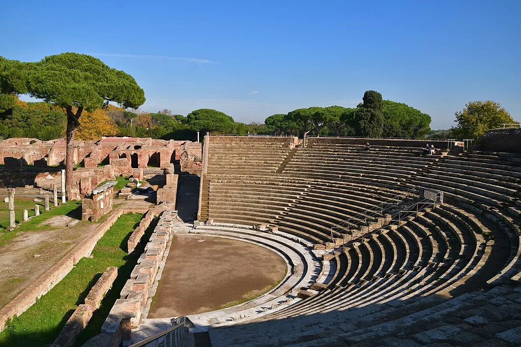 Le théâtre d'Ostia Antica