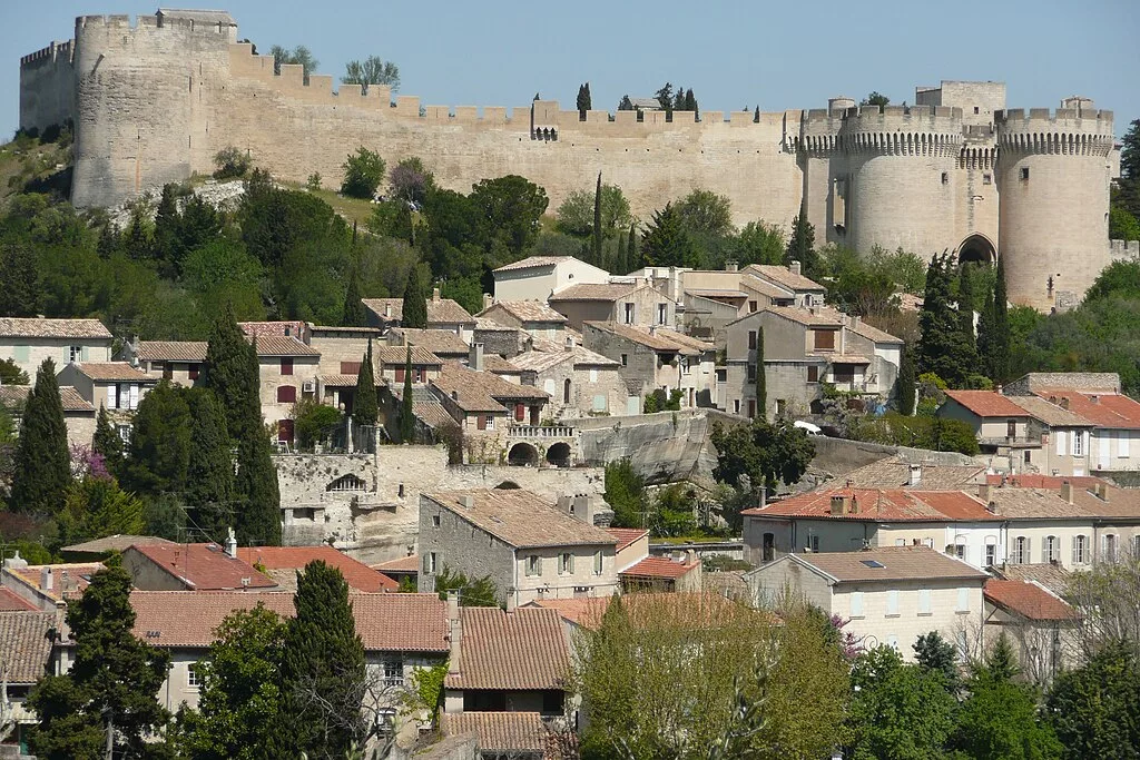 Vue sur le château fort Saint-Andre
