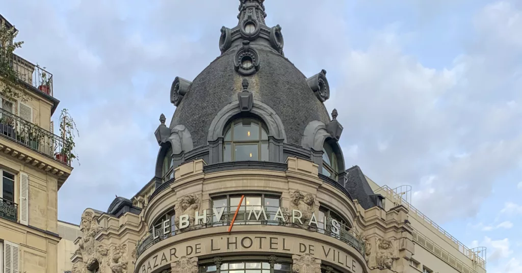 Le BHV à Paris