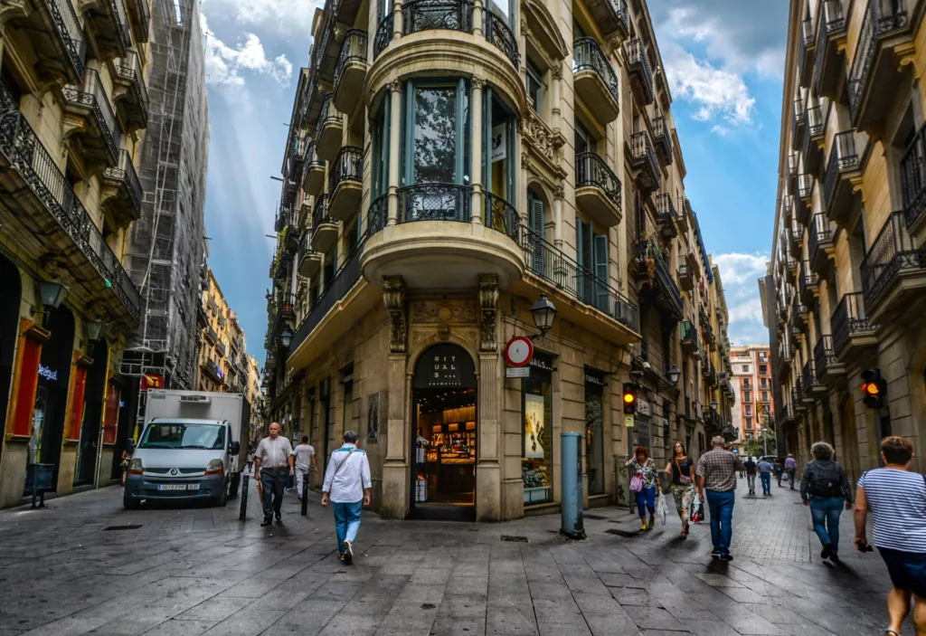 Le quartier Gothic de Barcelone