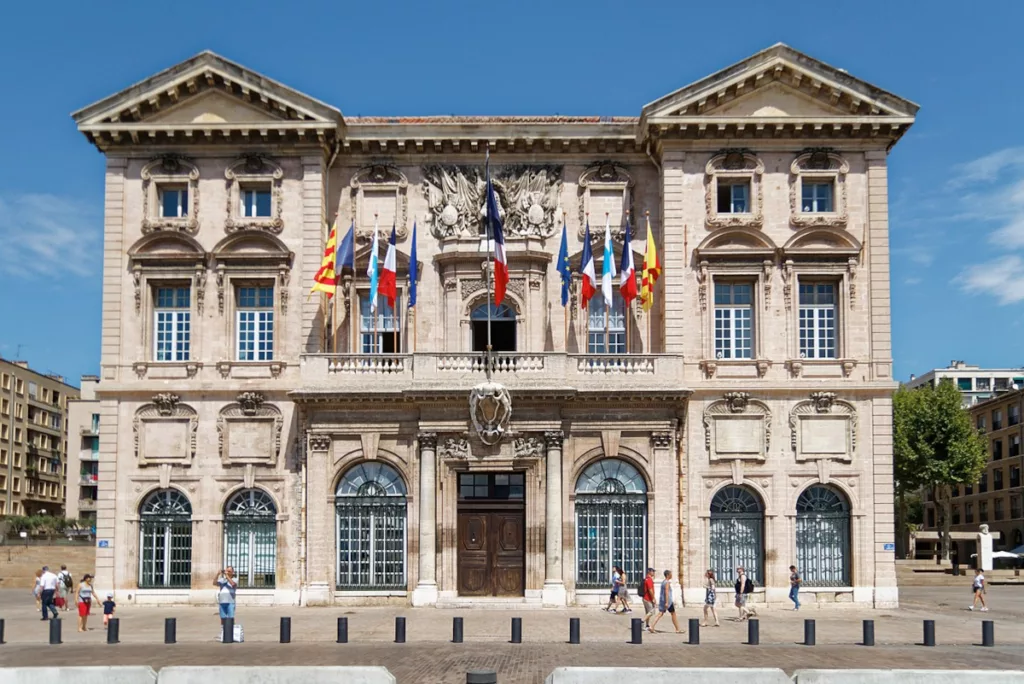 L'hôtel de ville de Marseille