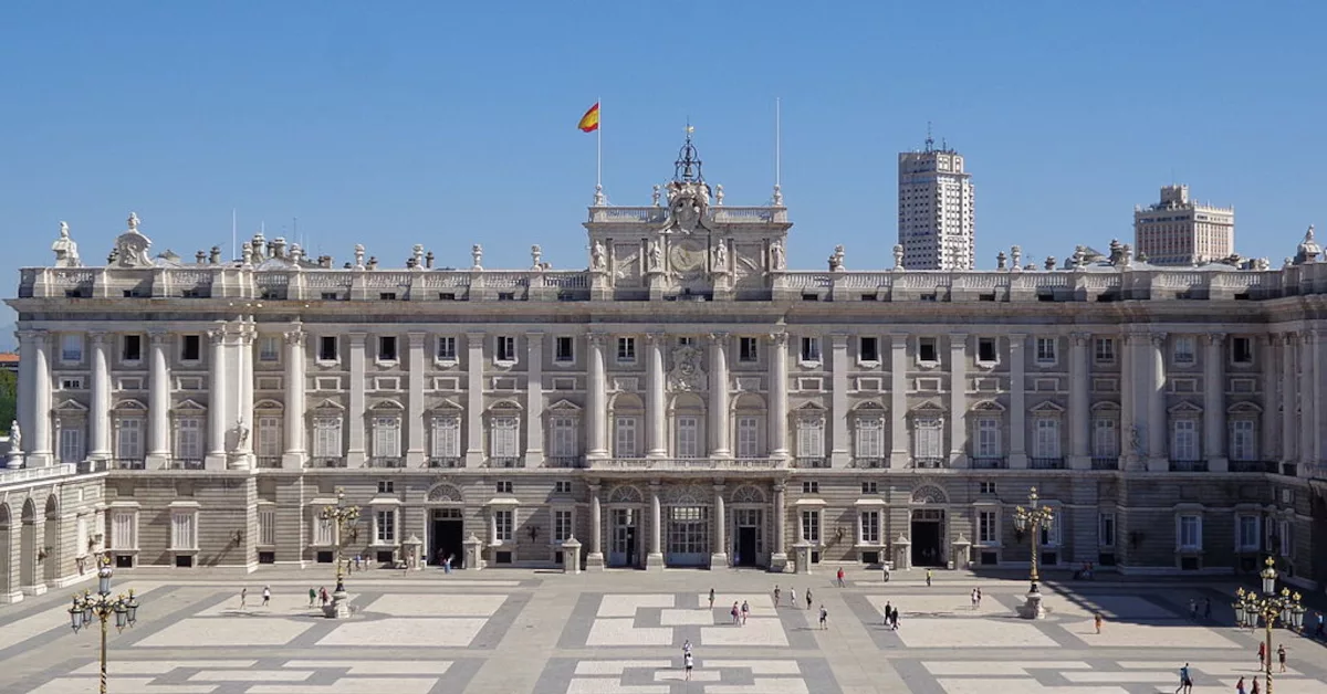 Le palais royal de Madrid