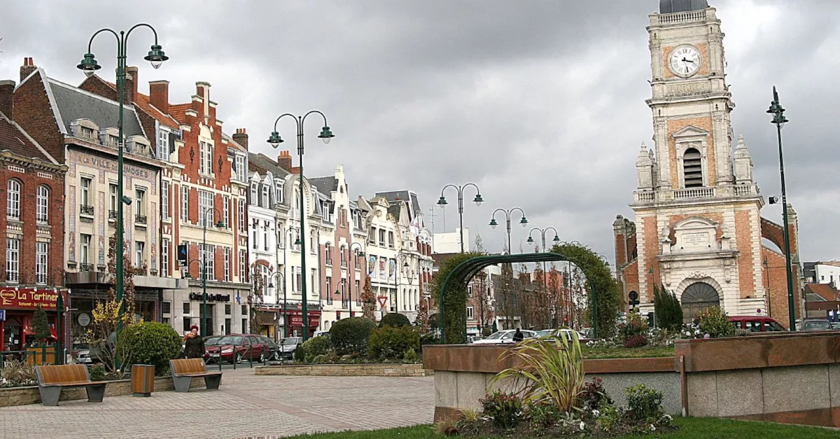 Vue sur la ville de Lens