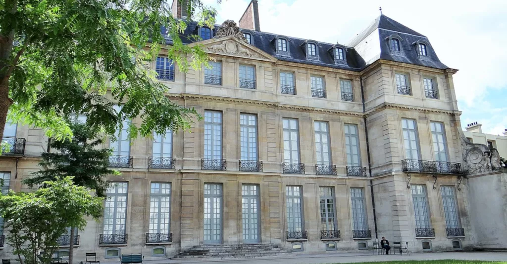 Le musée Picasso dans le marais à Paris