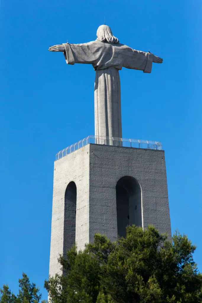 La statue du christ roi