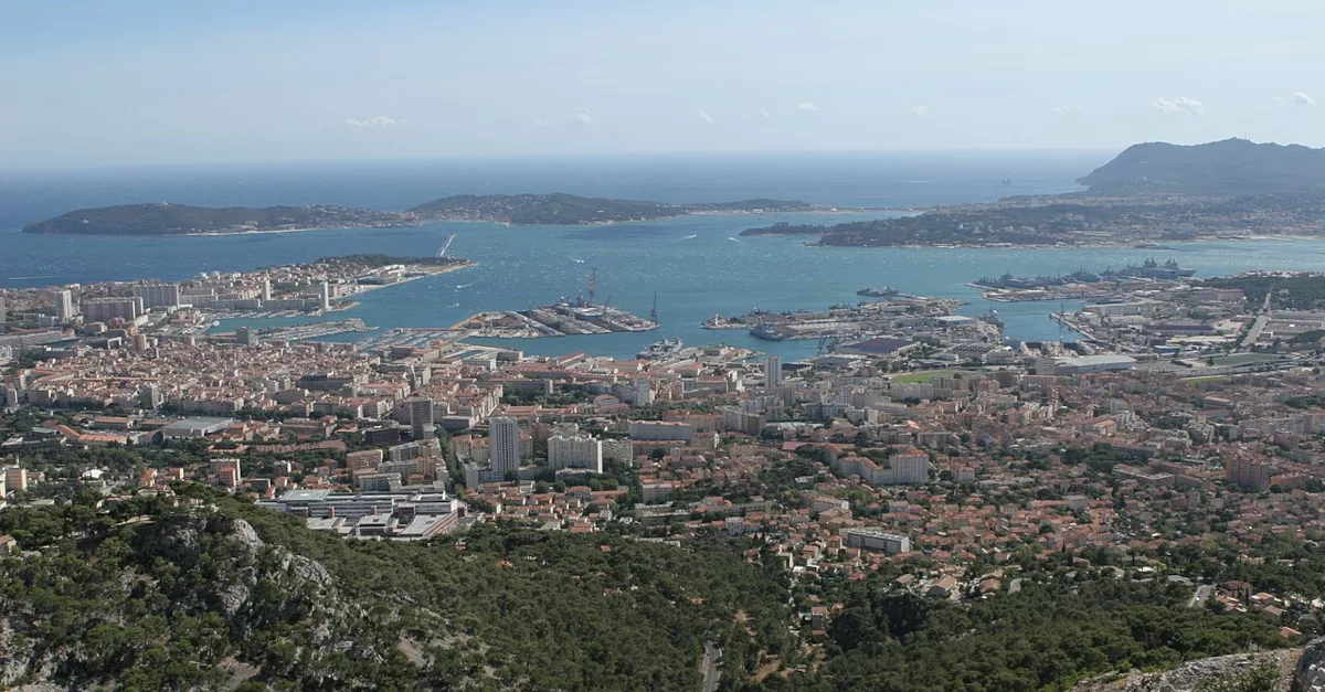 Vue sur la ville de Toulon