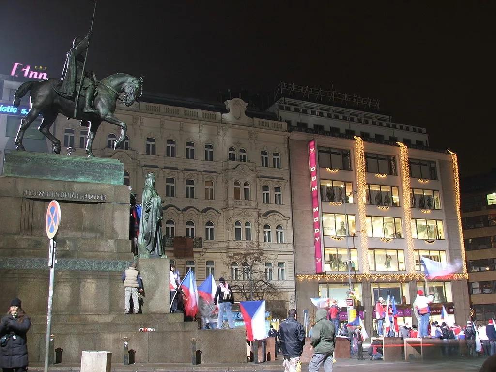 La place Venceslas