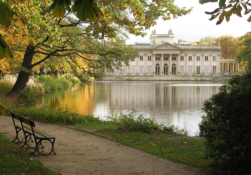 Le parc Łazienki