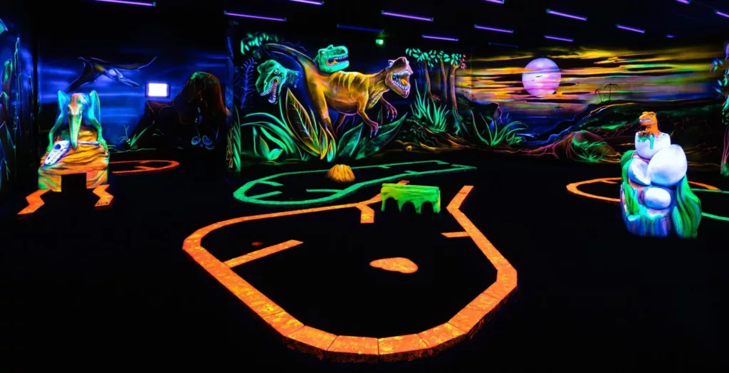 minigolf indoor à Montpellier avec Goolfy