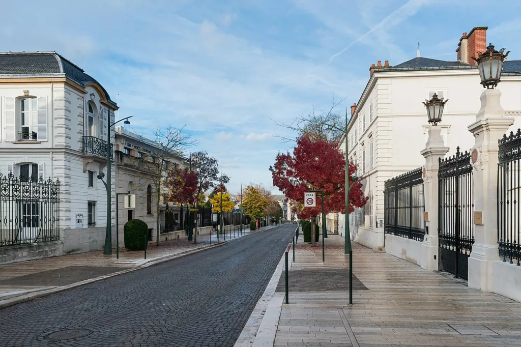 Avenue de Champagne à Épernay
