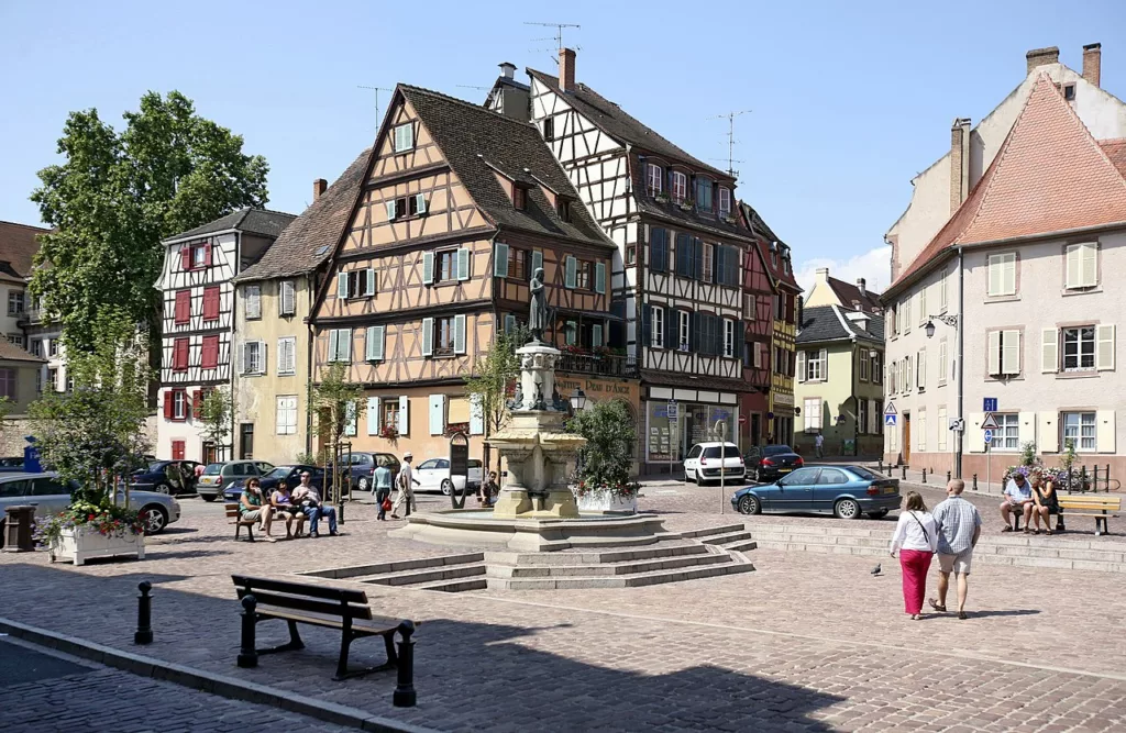 Place des Six Montagnes Noires Colmar