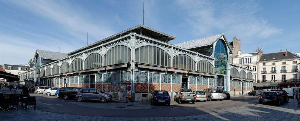 Halles centrales et marché central de Dijon