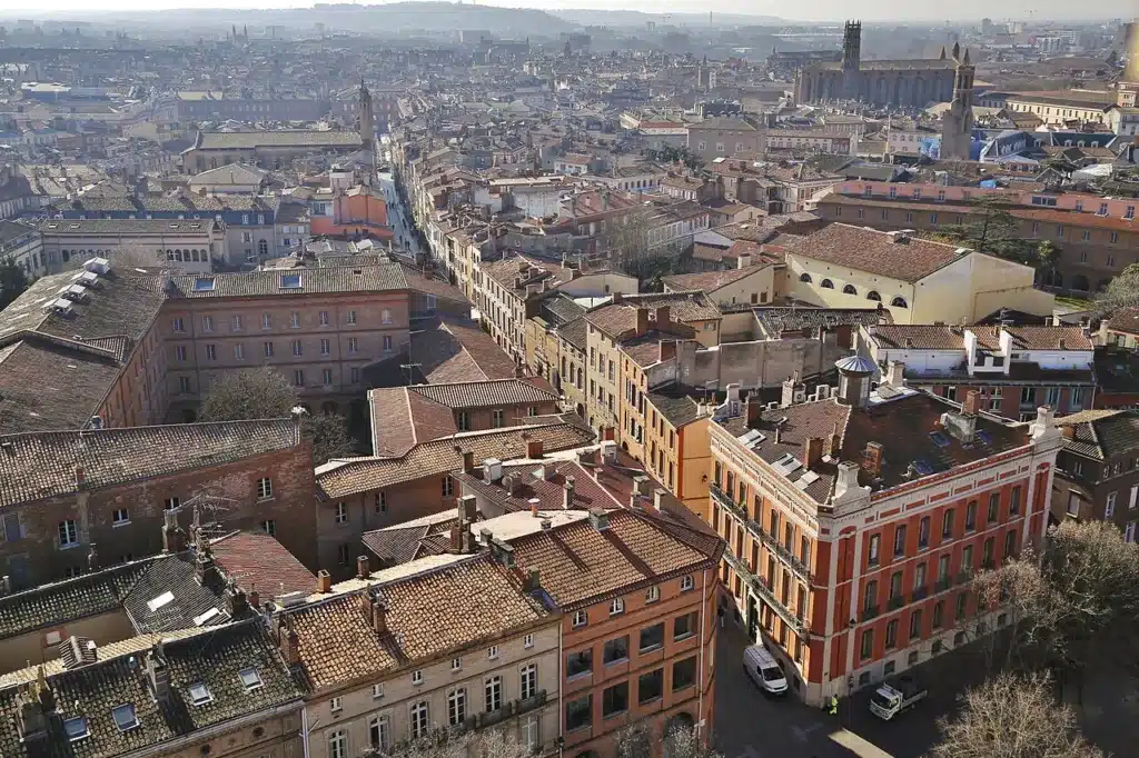Toulouse - vue du Vieux Toulouse
