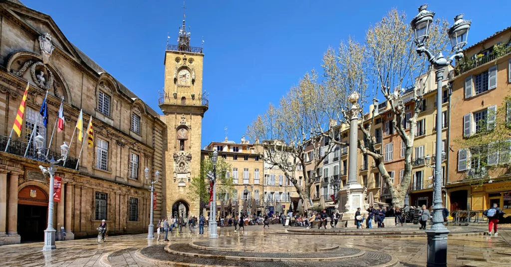 Place de la mairie d'Aix-en-Provence