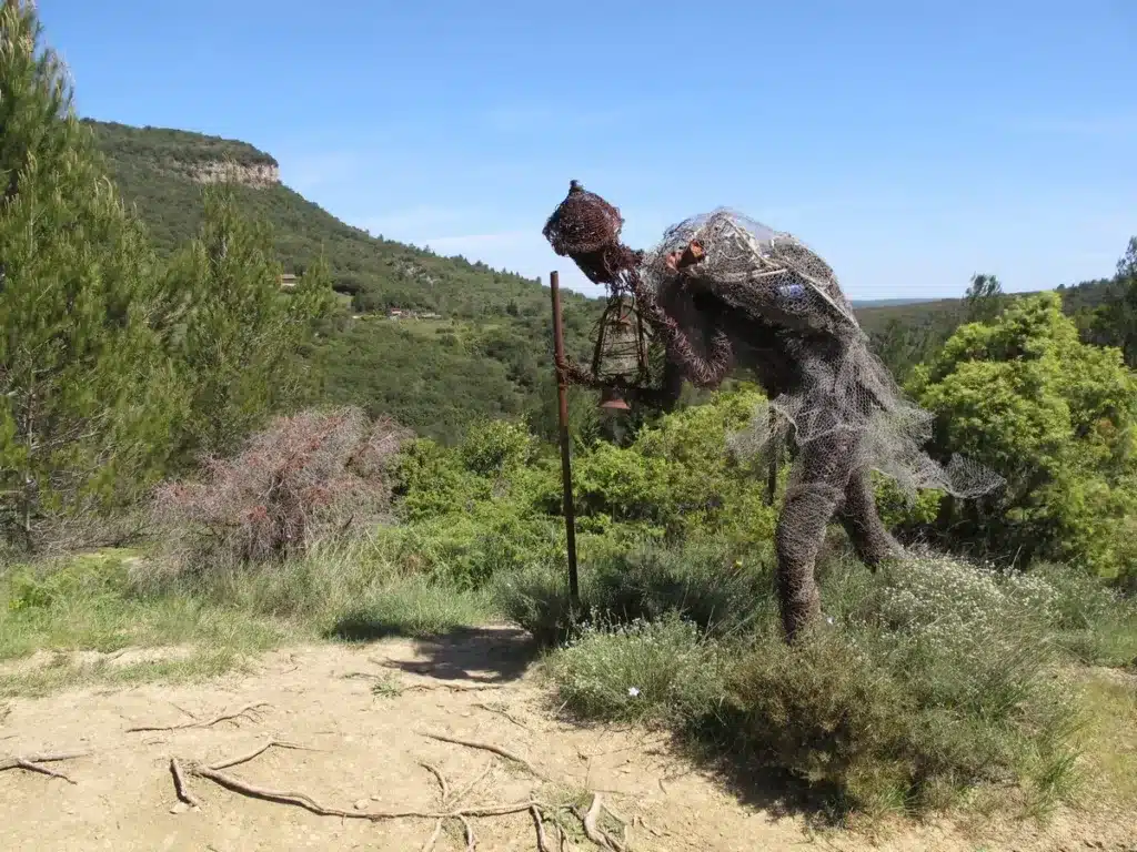 Le sentier sculpturel de Mayronnes