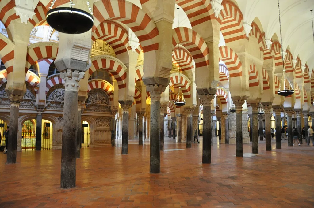 Les arches de la Mosquée de Cordoue